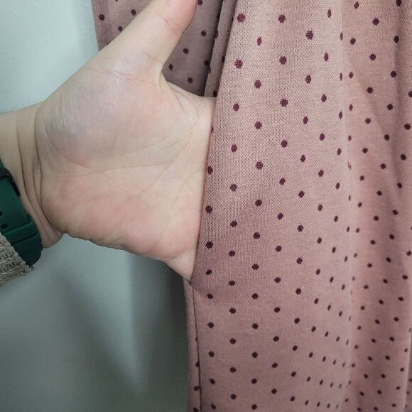 Modcloth polka-dot peterpan collar cute retro vintage vibe dress size large - Picture 3 of 6